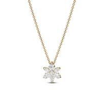 Pandora Timeless 14k Gold-plated necklace with clear cubic zirconia
