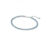 Pandora Timeless Collection 591469C03-18 Sterling Silver Tennis Bracelet Sparkling Blue Crystals 18cm, 591469C03-18, Sterling Silver, Cubic Zirconia, 591469C03-18, Sterling Silver, Cubic Zirconia