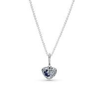 Collar Pandora Corazón de Luna y Estrellas Azul 399232C01-50 mujer