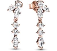 Pandora Timeless Herbarium cluster 14k rose-gold plated unique metal blend jewellery