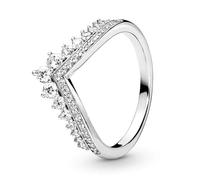 PANDORA Timeless Princess Wishbone Ring, Size 48, No Box