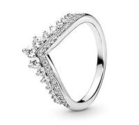 PANDORA Timeless Princess Wishbone Ring, Size 50, No Box