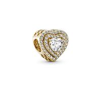Pandora Family Heart Safety Chain Charm 789541C01-05