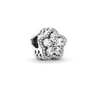 Pandora Timeless Sparkling Snowflake sterling silver charm with clear cubic zirconia