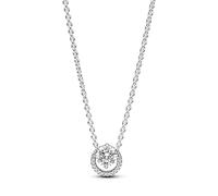 Pandora Timeless Sterling silver collier with clear cubic zirconia