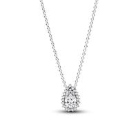 Pandora Timeless Sterling silver necklace with clear cubic zirconia