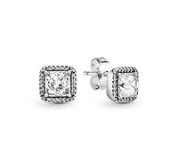 Pandora Timeless Sterling Silver Timeless Elegance Stud Earrings, No Box