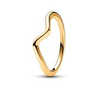 Pandora Timeless Wave 14k gold-plated ring, 50