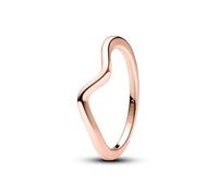 Pandora Timeless Wave 14k rose gold-plated ring, 54