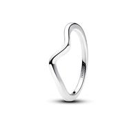 Pandora Timeless Wave sterling silver ring, 52