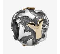 PANDORA Two Tone Letter Y Charm 790298Y