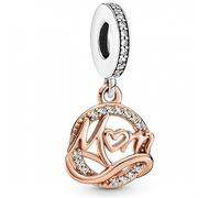 Pandora Two-tone Mum Dangle Charm 789374C01