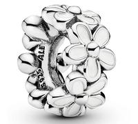 Pandora White Daisy Flower Spacer Charm 791495EN12