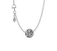 Pandora Women 925 Sterling Silver Necklace Charm Sun Moon Stars 51