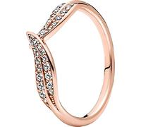 Pandora , Women’s Base Metal Cubic Zirconia Passions Ring, Rosé Gold, 189533C01-58