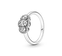 Pandora , Women’s Sterling silver Cubic Zirconia Ring, Silver, 190049C01-52