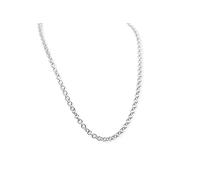 Pandora , Women’s Sterling silver Not a gem Moments Chain Necklace, Silver, One Size - 399564C00-45