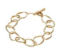 Pandora Gold Organically Shaped Link Bracelet