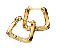 Pandora Women's Earrings Twisted Triangle Gold 263875C00