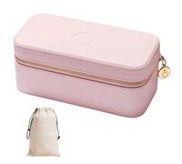 PANDORA Women's Jewellery Organiser Original Jewellery Box for Women and Girls Travel Jewellery Box Pink (200 x 101 x 85 mm) Cotton Sack (A008_Bag)