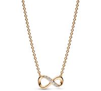 Pandora Women's Necklace Sparkling Infinity Gold 368821C01-50