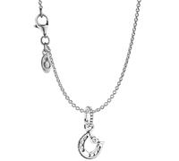 Pandora Women's Necklace With Horseshoe 925 Silver 45 Cm