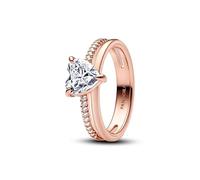 Pandora Women's Ring 183100C01, 56/17,8, other metal, Cubic Zirconia