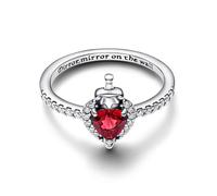 Pandora Women's Ring Sterling Silver 925 193422C01, 58/18,5, Cristal, No Gemstone