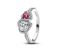 Pandora Women's Ring Sterling Silver 925 193662C01, Silver, Crystal Cubic Zirconia