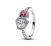 Pandora Women's Ring Sterling Silver 925 193662C01, 56/17,8, Sterling Silver, Crystal Cubic Zirconia
