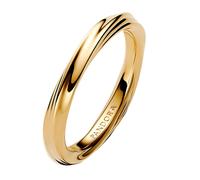 Pandora Women's Ring Twisted Gold Colored 163888C00