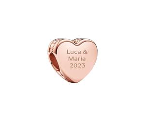Pandora , womens Sterling Silver No Gemstone Bead Charm, Silver, One size -