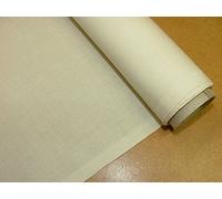 Pandoras Upholstery 5 Metres Natural Cream Flame Retardant Calico Fabric - Upholstery Curtain Craft
