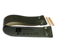 Pandoras Upholstery Replacement 20" Black Dowel Style Rubber Pirelli Upholstery Webbing Strap Ercol - 2" Wide