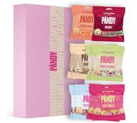 PANDY Candy 10 Pack Swedish Gummy Sweets | Only 1g Sugar & 70 Calories | Mixed Flavour Gift Box Hamper | Treats for Halloween, Christmas, Birthday & Any Occasion