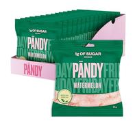 PANDY Candy Watermelon, Only 1g Sugar & 70 Calories, Swedish Sour Gummy Sweets, 14x50g Bags