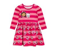 Pandy Paws Long Sleeve Dress Gabby's Dollhouse Pink 6-7 Years