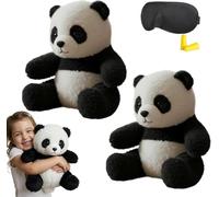 Pandy,The Pandy, Emotional Healing on Demand, Realistic Panda Plush for Emotional Support, Pandy Paws Plush, Ai Stuffed Animals Toys, Mimics Natural Movements for Realistic Comfort Hug (25cm-2Pcs)