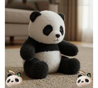Pandy, The Pandy - Emotional Healing On Demand, Realistic Panda Plush For Emotionals Support, Plush With Ultra-Soft Furs And Hug-Like Design, Emotional Companion Toy For Soothing Sleep.