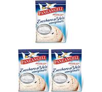 Paneangeli Zucchero Al Velo Icing Sugar with Vanilla Flavor 4.4oz 125gr, Pack of 3