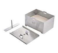 Paneer Maker - Effortless Consistency Soybean Curd Press With Drip Tray | Food Drainer Vegan-Friendly Foods Squeezer, Machine With Depth Marking For Travel, Picnics