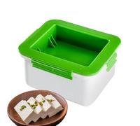 Paneer Press - Bean Curd Press | Homemade Tool With Drip Tray | Odor-, Bpa- | Dishwasher Safe Kitchen Tool | Vegan-Friendly Food Drainer And Squeezer
