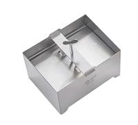 Paneer Strainer, Stainless Steel Paneer Presses, Adjustable Paneer Maker with Drain Hole and Drip Tray, Removing Water Paneer Presser, Efficient Paneer Making Mold for Firm Or Extra Firm Paneer
