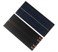 Panel, 2.5W 6V 12V Charging Board, Monocrystalline Silicon Epoxy | Resin Weatherproof Module 213x92mm Garden Lights and Small DIY Systems