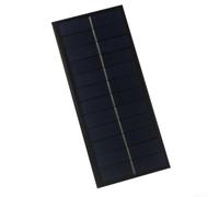 Panel, 2.5W Polysilicon Module 6V 12V Garden Lights, Efficient | 19% Conversion Rate, Epoxy Resin Weatherproof Charging