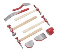 Panel Beating Repairing Auto Body Dent Repair Kit Hammers Dollies Spoons 9pc