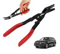 Panel Clip Removal Plier, Card Packed Car Trim Clip Plier, Plastic Rivet & Fastener Remover, Heavy Duty Automotive Repair Tool for Door Panel, Bumper & Liner Clips