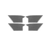 Panel Cover For VW For Golf 8 MK8 2020 2021 Auto Inner Door Handle Bowl Cover Decoration Stickers Panel Frame(Black)