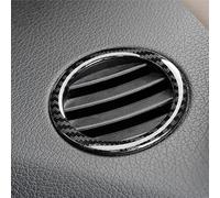Panel Cover The Round Air Conditioning Vents On The Dashboard For Mercedes For Benz GL Class 2013 2014 2015 2016 Panel Frame(Carbon Look)