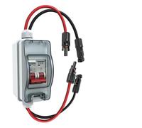 Panel Disconnect Switch 32A DC500V Circuit Breaker | Box Photovoltaic PV With IP65 Waterproof(10A-Box-Wire-ExpBolt)
